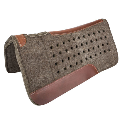 Tabelo Wool Contour Saddle Pad w/ Holes