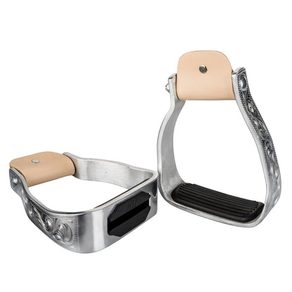 Tabelo Slopped Aluminum Stirrups w/Pad