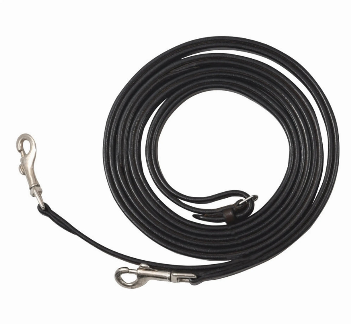 Henri de Rivel Advantage Breastplate Draw Reins - Full Leather with Breastplate Snap