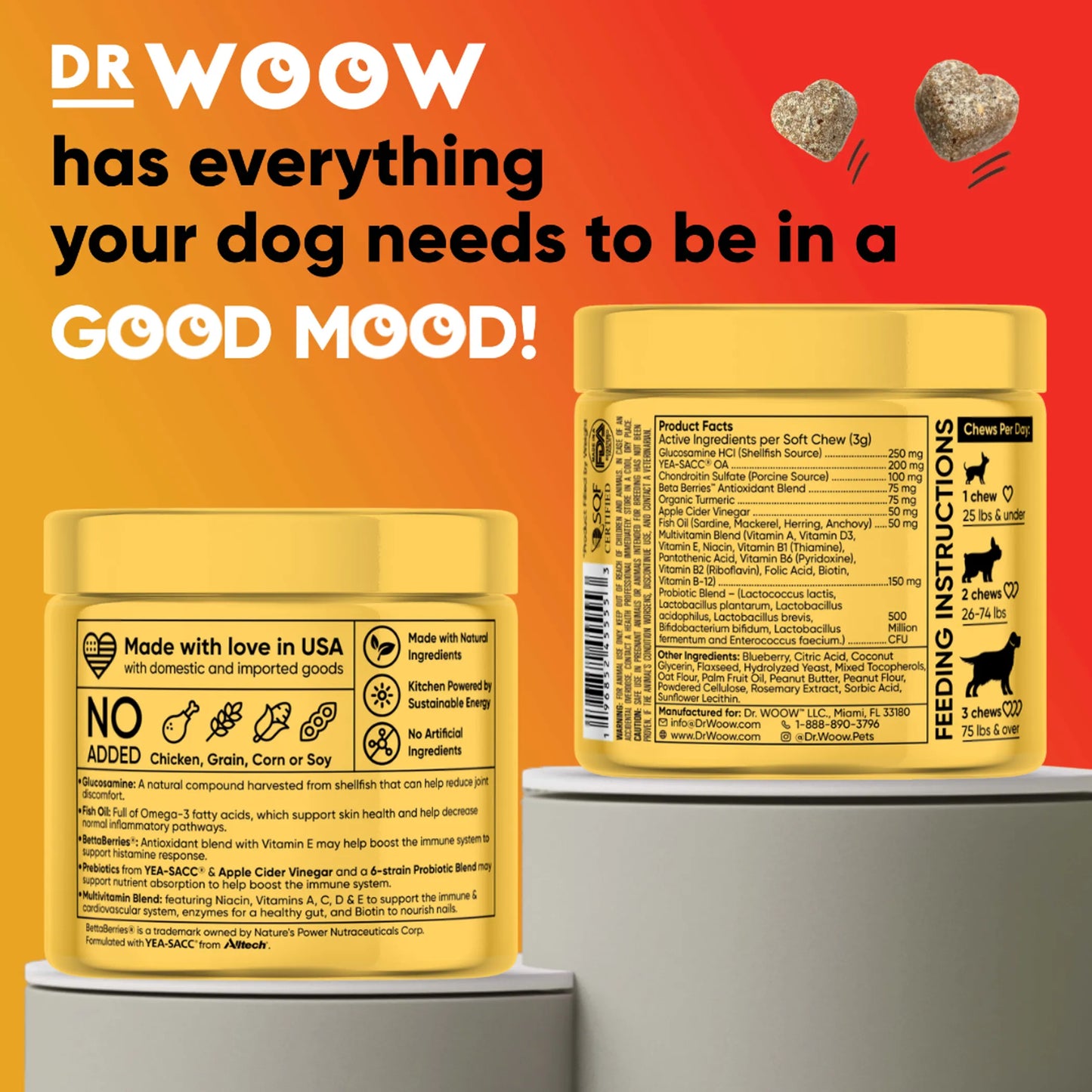 Dr Woow Multifunctional 11-in-1 vitamin chews