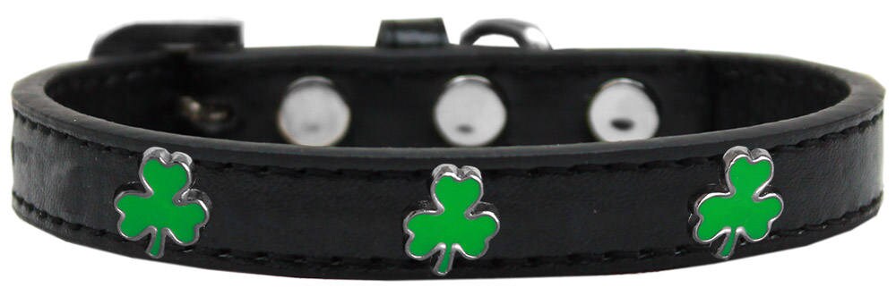 Dog, Puppy & Pet Widget Collar, "Shamrock"