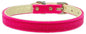 Dog, Puppy & Pet Plain Collar, "3/8" Velvet"