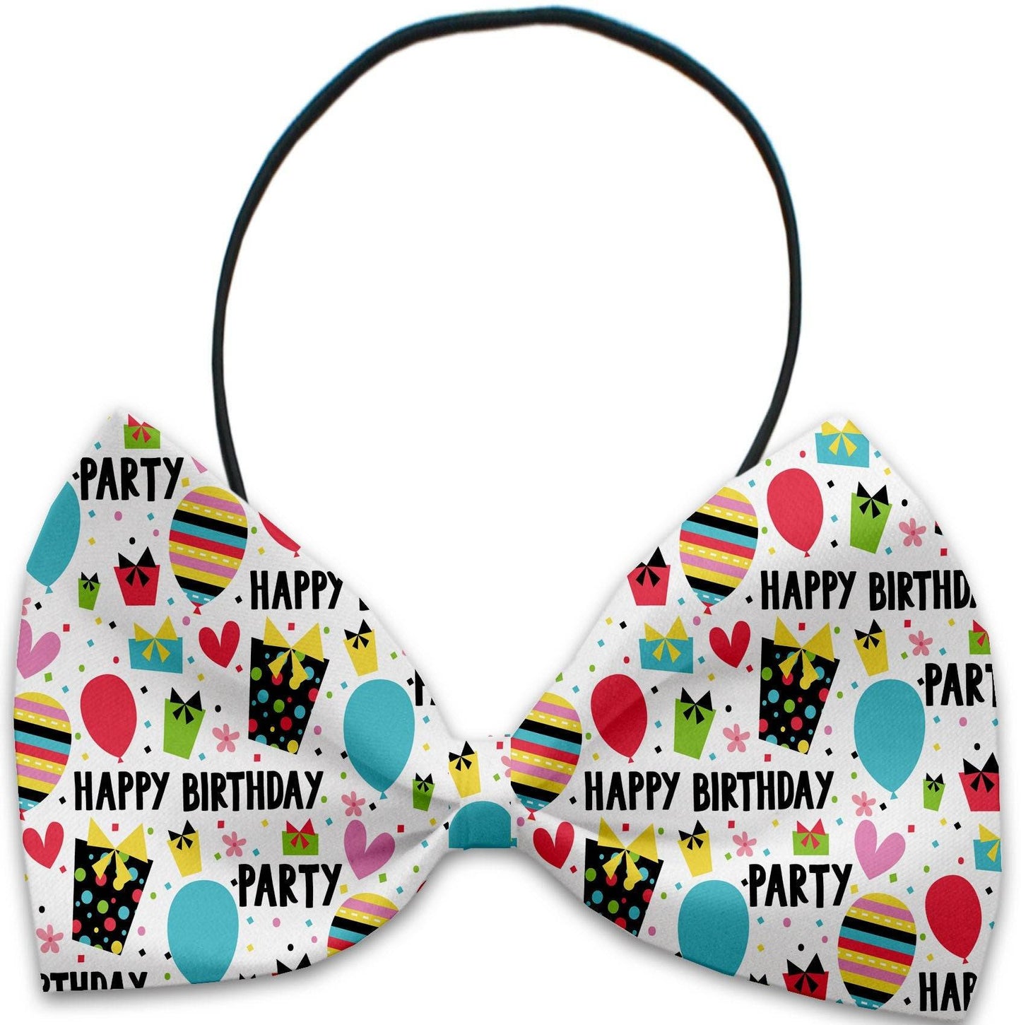 Pet, Dog and Cat Bow Ties, "Happy Birthday Group"