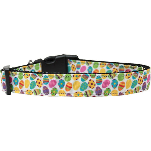 Pet Dog & Cat Nylon Collar or Leash, Easter, "Confetti Eggs"