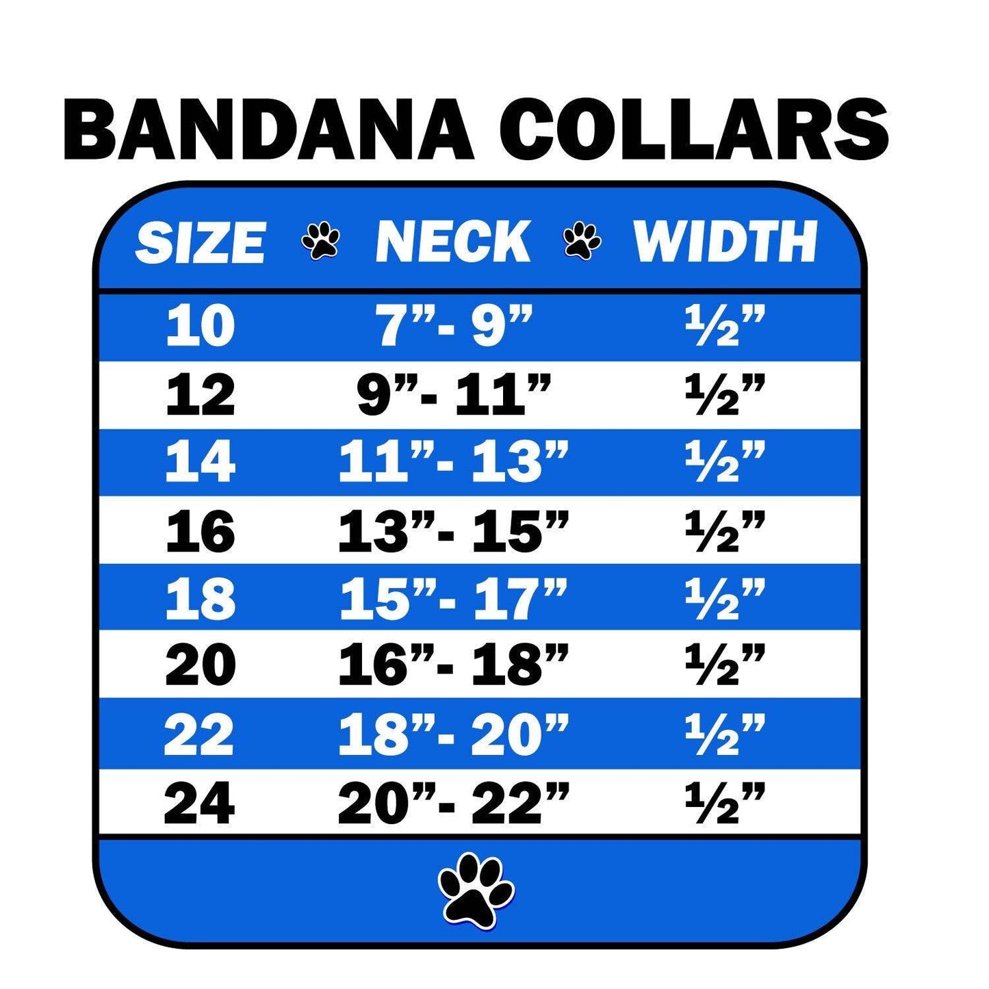 Pet and Dog Bandana Collar, "Western Group" *Choose from: Red Western or Blue Western*