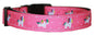 Pet Dog & Cat Nylon Collar or Leash, "Unicorn"