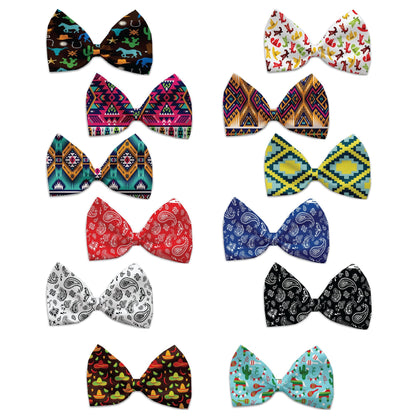 Pet, Dog and Cat Bow Ties, "Wild West Group"