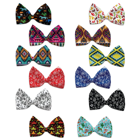 Pet, Dog and Cat Bow Ties, "Wild West Group"