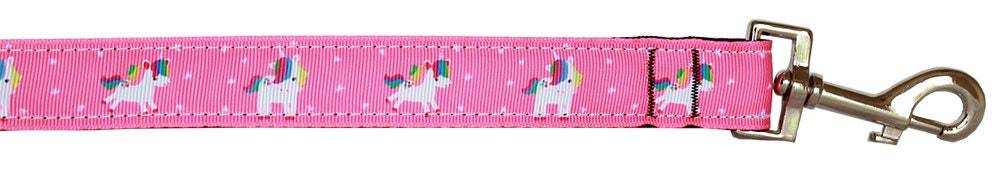 Pet Dog & Cat Nylon Collar or Leash, "Unicorn"