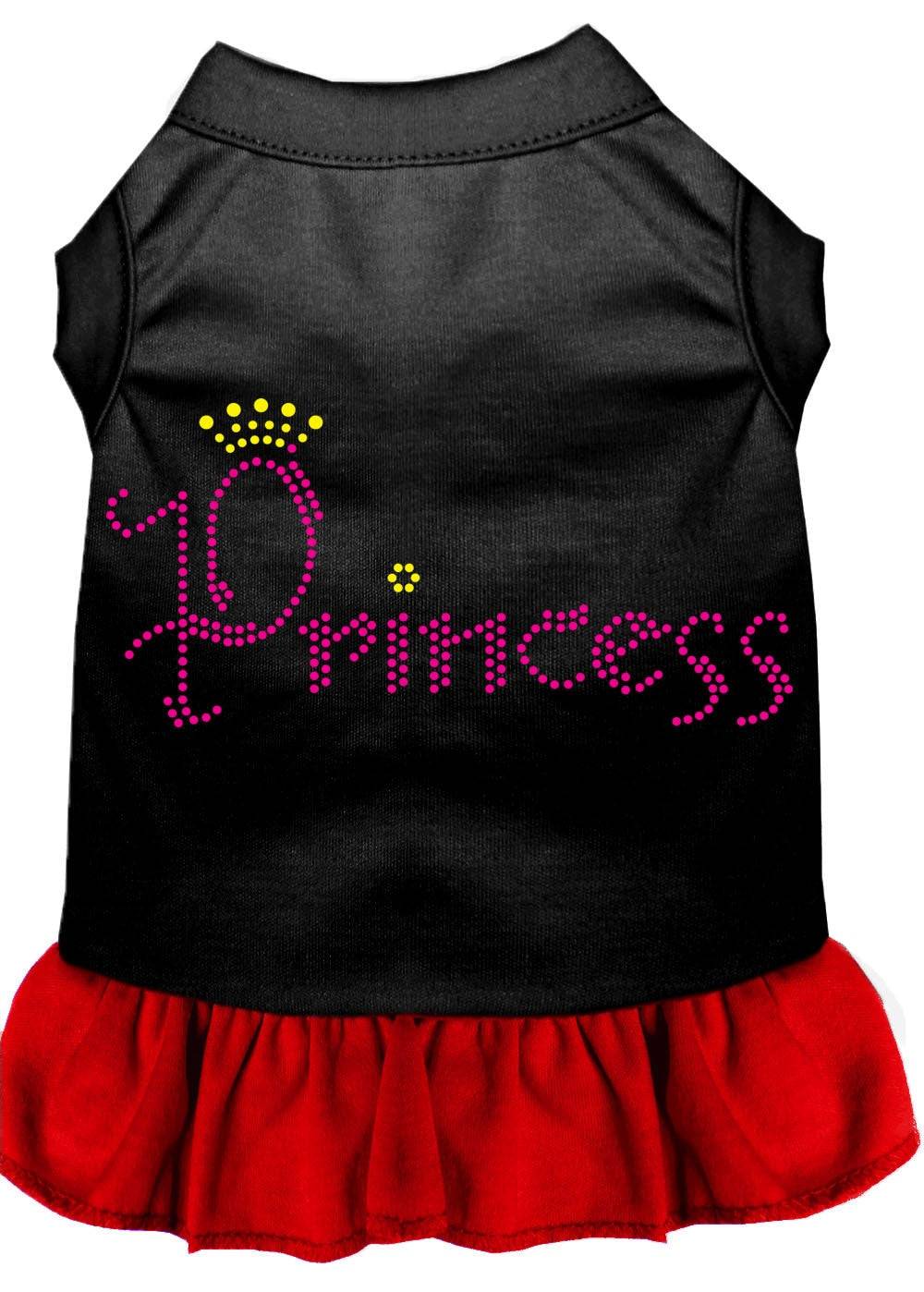 Pet Dog & Cat Dress Rhinestone, "Princess"