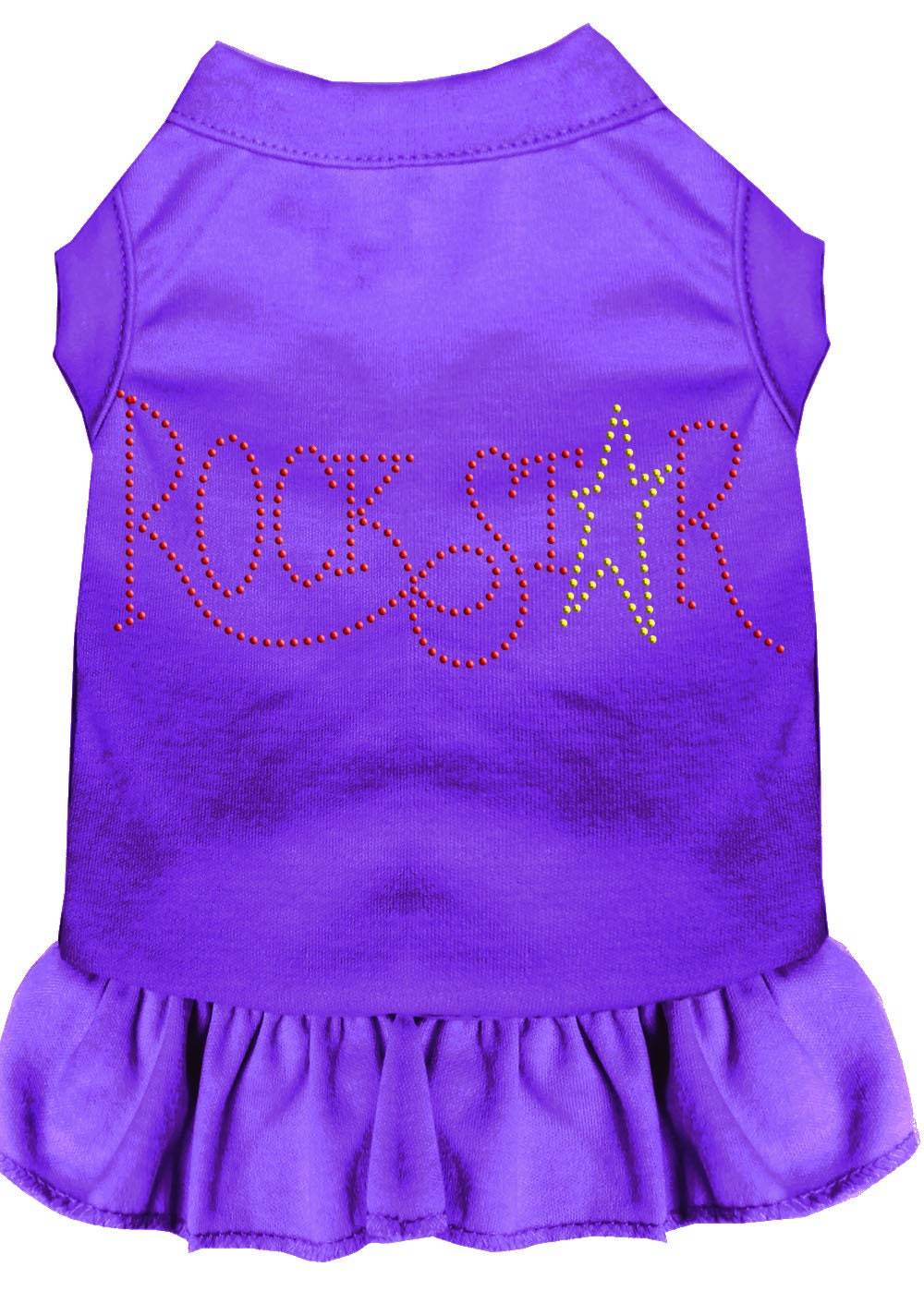 Pet Dog & Cat Dress Rhinestone, "RockStar"