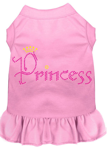 Pet Dog & Cat Dress Rhinestone, "Princess"