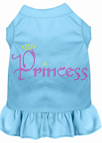 Pet Dog & Cat Dress Rhinestone, "Princess"