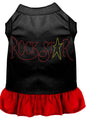 Pet Dog & Cat Dress Rhinestone, "RockStar"