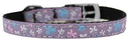 Pet Dog & Cat Nylon Collar or Leash, "Butterfly"